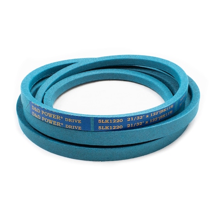 D&D 5LK1220 122" Outside Length, 5/8" Top Width, 1 Ribs 5LK1220